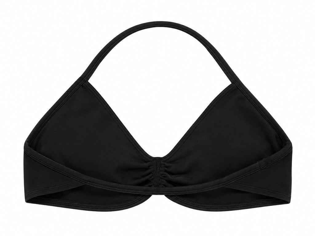 Seamless backless sport bra