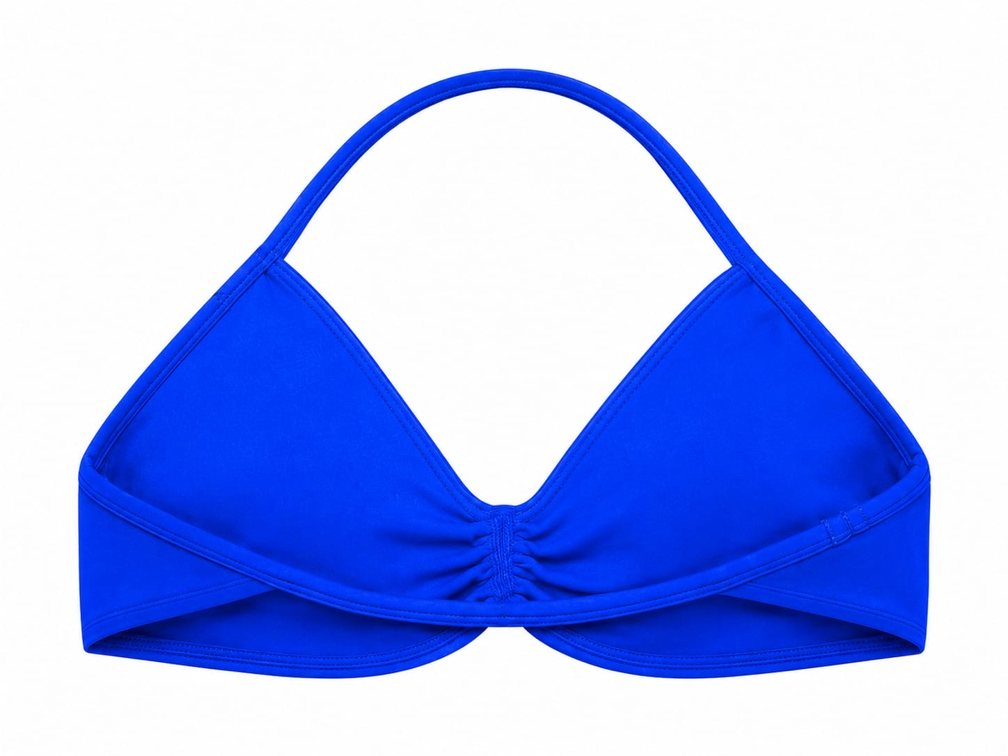 Seamless backless sport bra