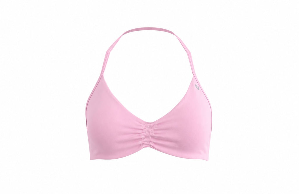 Seamless backless sport bra
