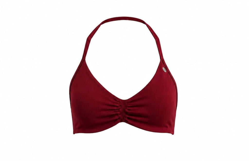 Seamless backless sport bra