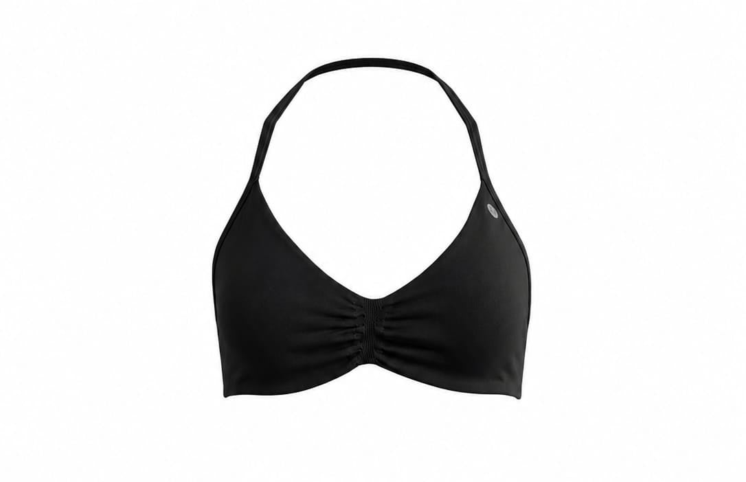 Seamless backless sport bra