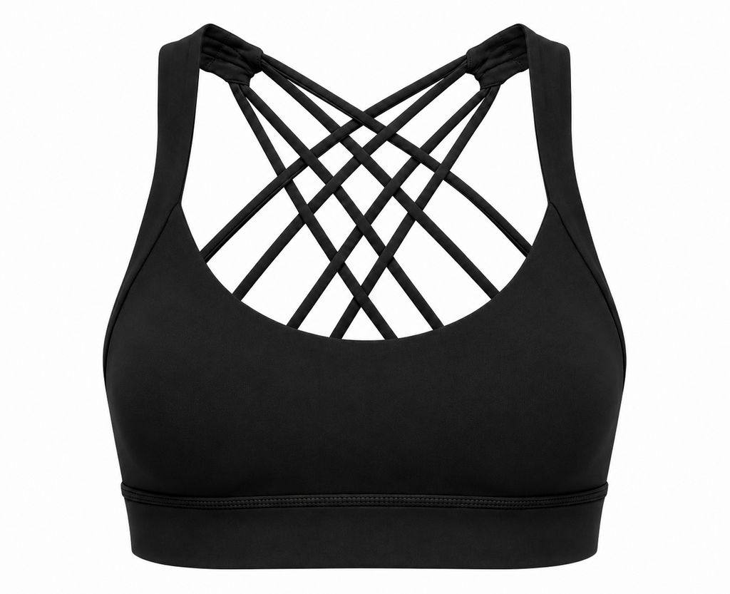 Seamless sport bra