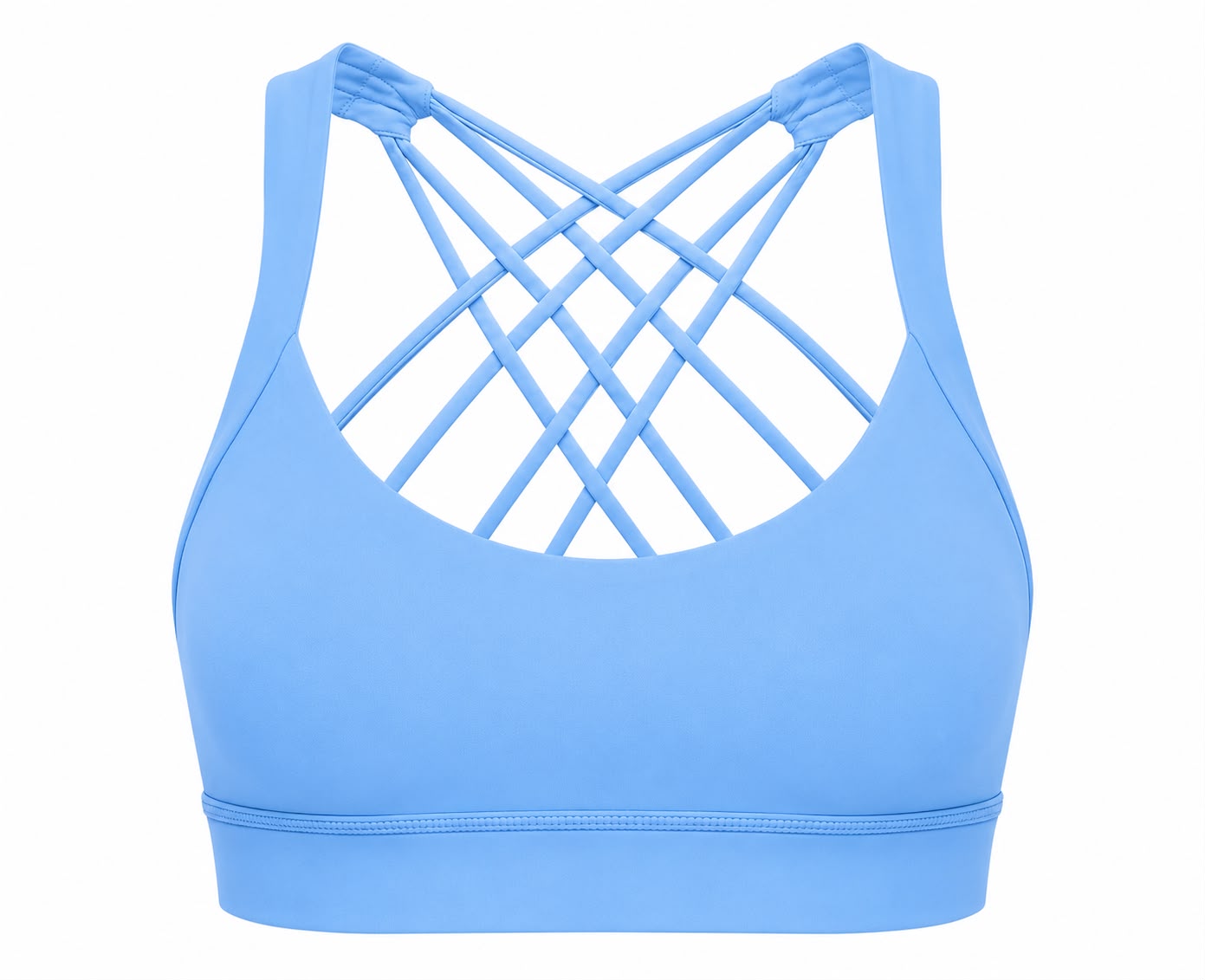 Seamless sport bra
