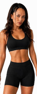 Seamless sport bra