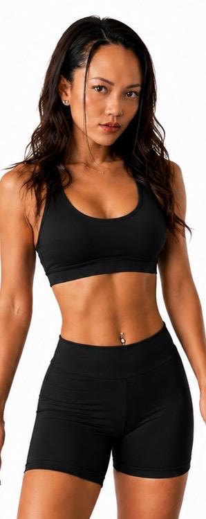 Seamless sport bra